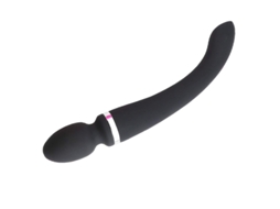 Vibrador Poderoso De Cabea Dupla De 10 Velocidades Para Mulheres (preto)