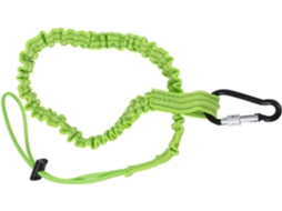 Cinto de segurança retrátil contra cadeados para ferramentas, com altura ajustável e fivela metálica, 3 peças de nylon.