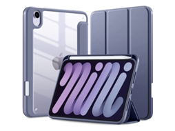 Capa Acrílica Com Slot Para Caneta Para O Novo Ipad 11ª Geração 11 Polegadas (2025) Lavanda Sfushos (a16)