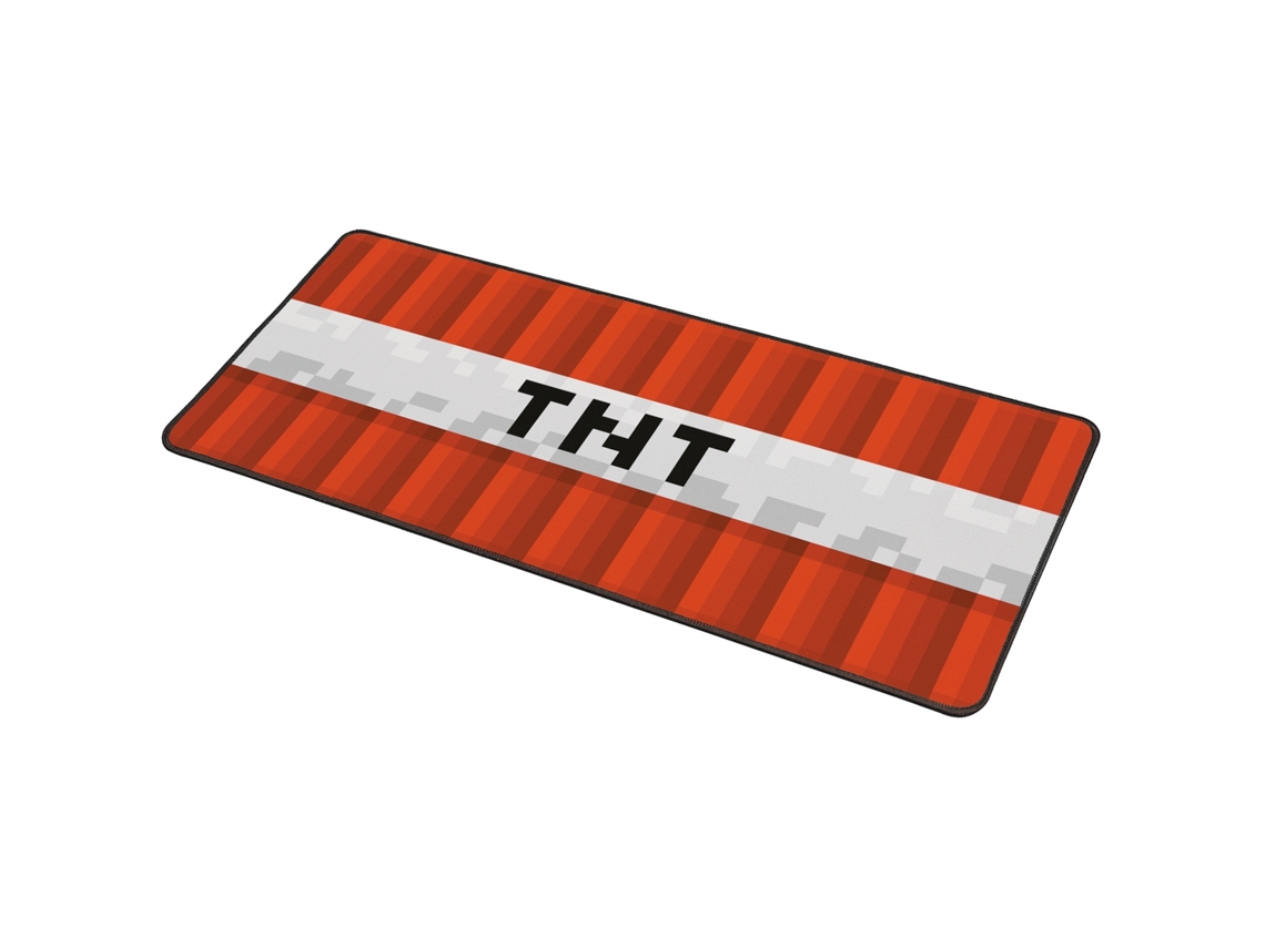 Mousepad Minecraft Tnt 90x40 Cm Jogos Brilvibera
