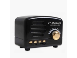 Mini Alto Falantes Estéreo Sem Fio Bluetooth Portáteis Retrô Com Som Estéreo De Alta Fidelidade E Reprodutor De Música Olysi Shop