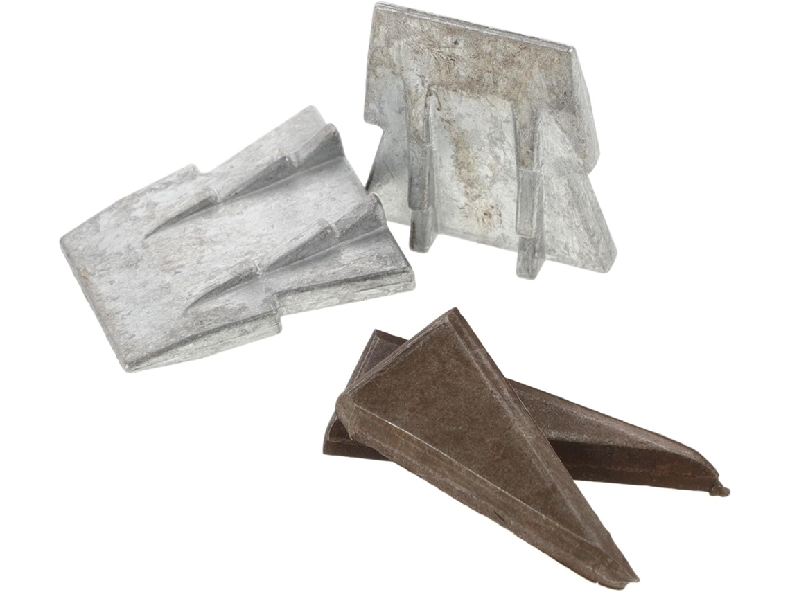 Conjunto De 4 Cunhas Cônicas De Metal Para Machados – Cunhas De Metal Reforçadas