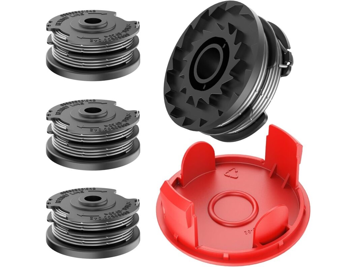 Compatível com Bosch Art 36 24 27 30+ Kit com 4 Carretéis de Fio e Tampas AQUAFORGE