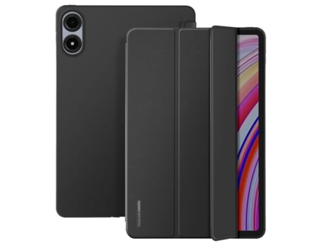 Capa Para Xiaomi Redmi Pad Pro E Poco Pad Flip Suporte Vídeo Preto Made For Xiaomi