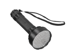 Lanterna Uv 100 Led 395nm com Tratamento Antiderrapante para Detecção Fluorescente