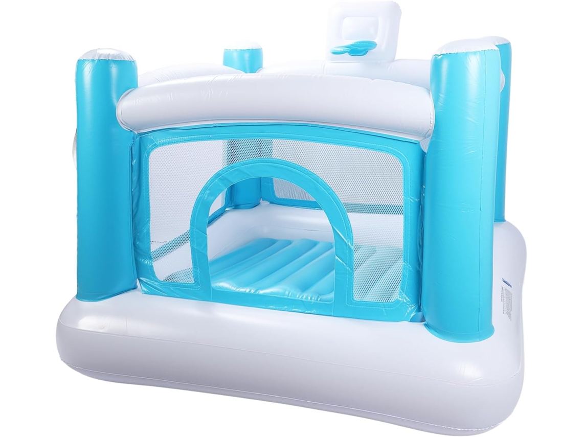 Casinha Inflável em Pvc Grosso para Crianças 170 Cm X 170 Cm X 140 Cm. Castelo com Tapete Removível. SFUSHOS