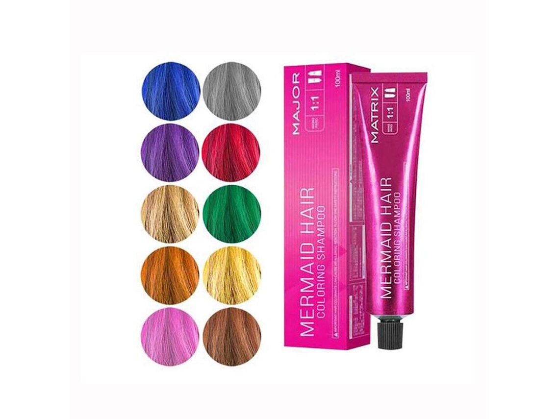Creme De Colorir Semipermanente Ideal Para Festas De Cabelo
