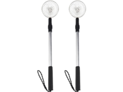 Conjunto De 2 Pás De Praia Telescópicas Extra Longas Para Coletar Pedras, Conchas E Outros Materiais Gokoco