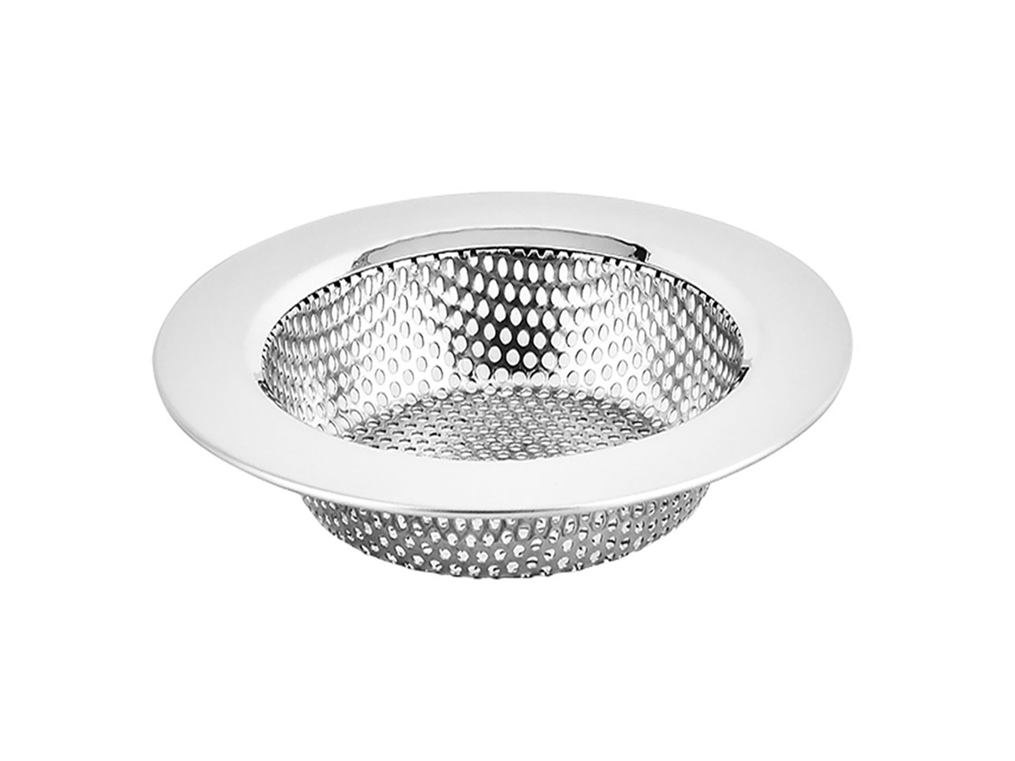 Filtro De Pia Aço Inoxidável 11 Cm, Cozinha Malha Fina, Ajuste Universal, À Prova Ferrugem