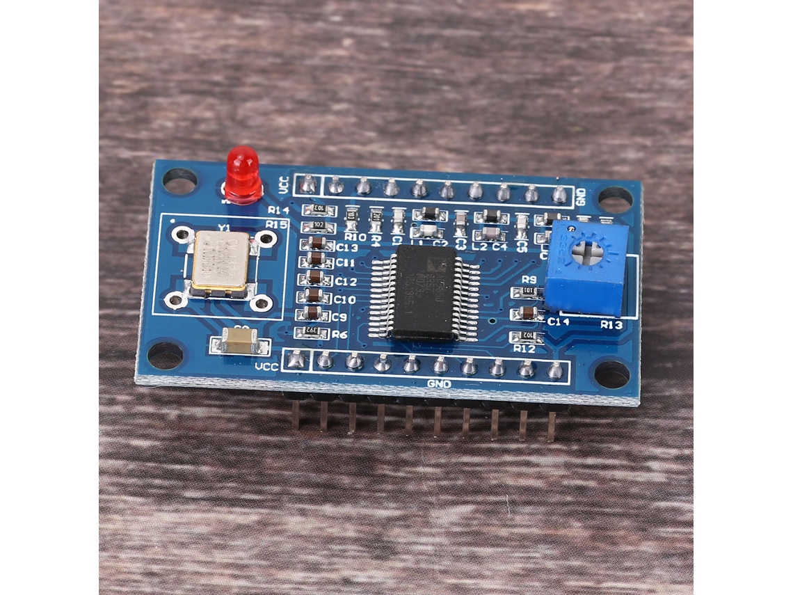 Gerador De Sinal Dds Ad9850 Laxiscreed 0-40mhz Com Onda Quadrada E Senoidal