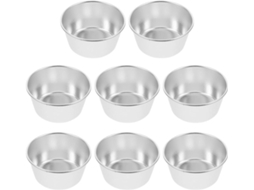 Conjunto de 8 miniaturas de bolas de boliche
