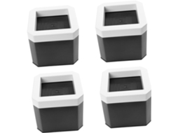 Ciieeo Conjunto De 4-tapetes Antiderrapantes Para Móveis, Elevadores De Mesa, Resistentes, Para Proteção De Pisos E