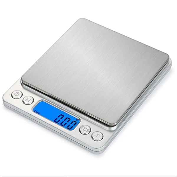 Balança de Cozinha/equipamento para Joias de Alta Precisão 0,01 G, Mini Eletrônica de Bolso I2000 AQUAFORGE