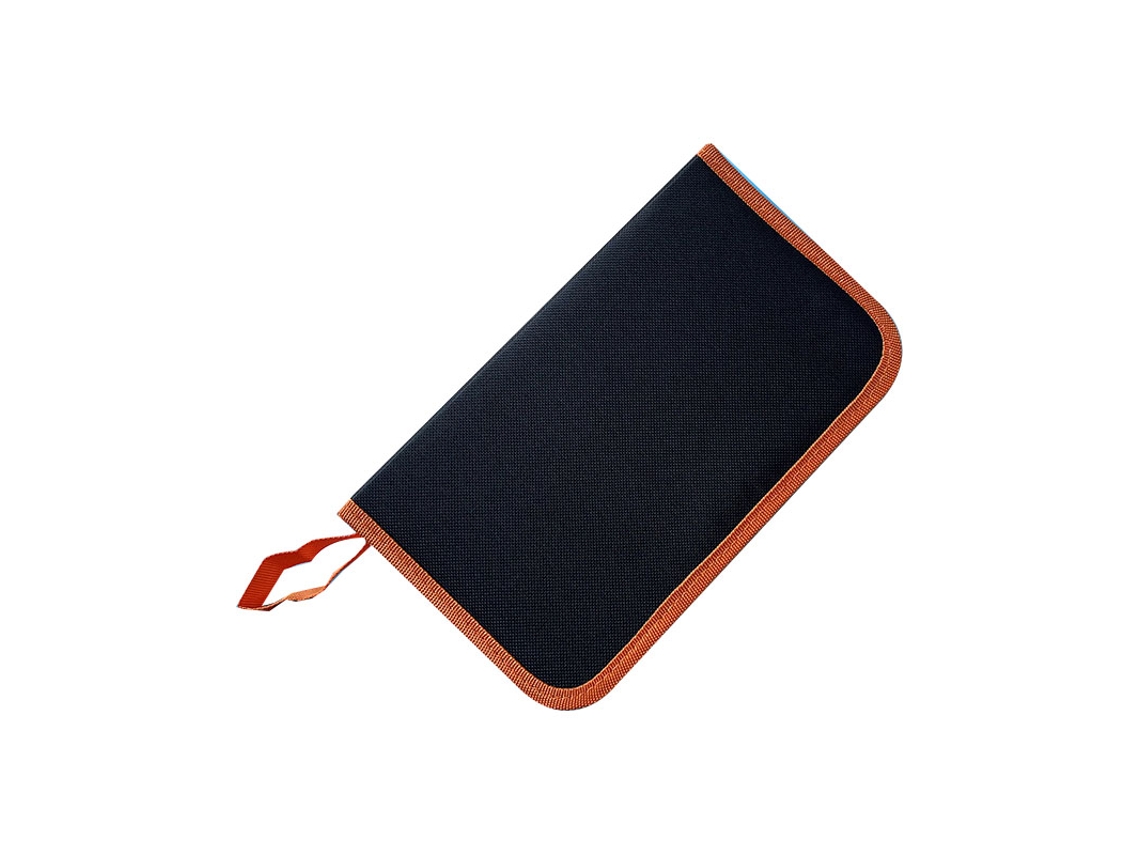Bolsa De Ferramentas Portátil Multiuso Impermeável De Tela Oxford Com Fecho Zíper Design De Armazenamento Laranja