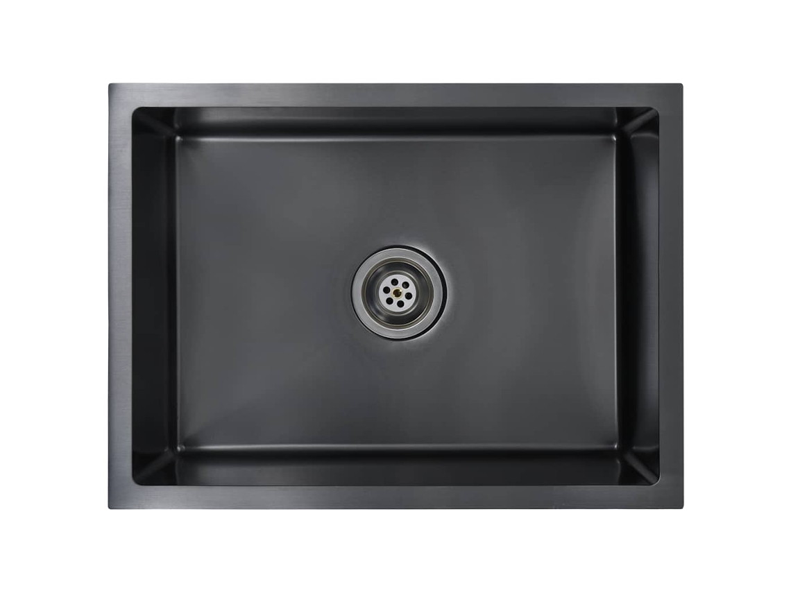 Kitchen Sink, Kitchen Sinks Vidaxl Preto Aço Inoxidável (59 X 44 X 20 Cm)