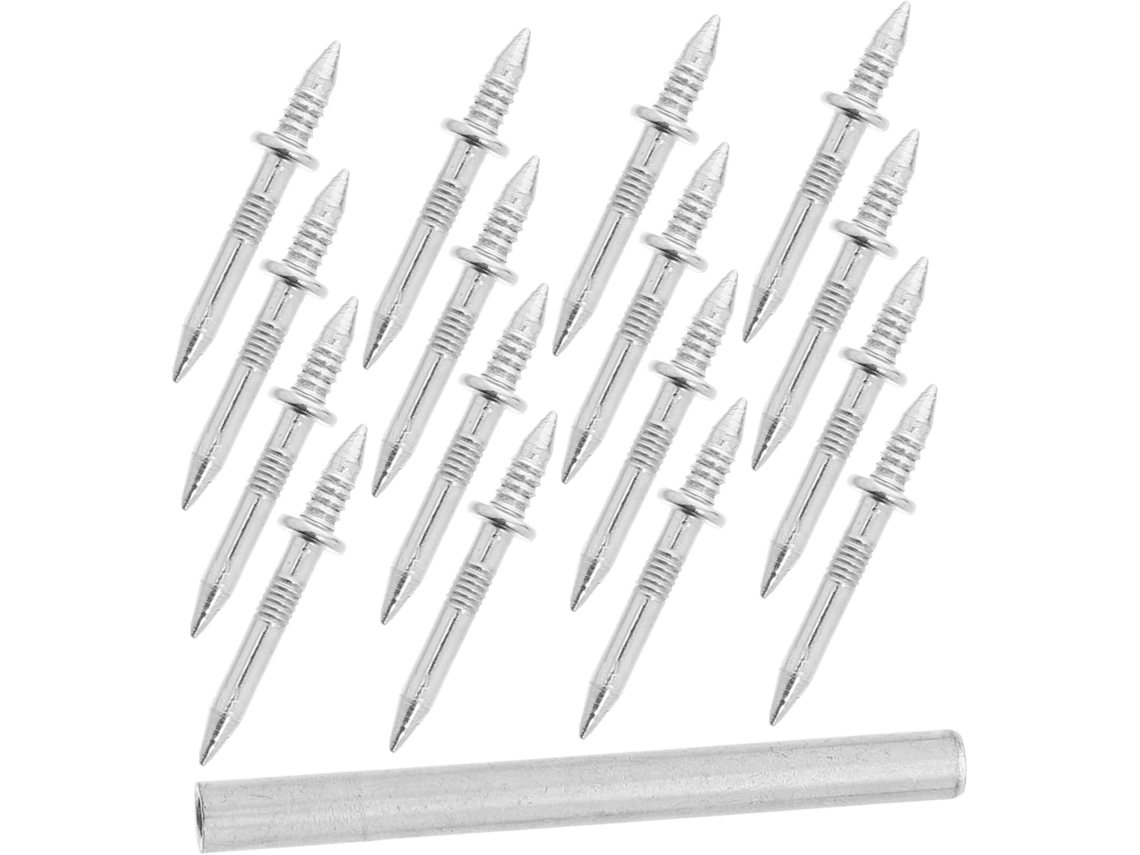 Kit Com 101 Pregos Duplos - Instalação Fácil E Sem Parafusos Para Acabamentos Perfeitos Em Madeira E Molduras.