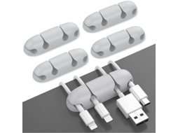 Apoios para Cabos YURU, 3 Pack, Organizadores com Adesivo Forte, Para Cabos USB e Energia