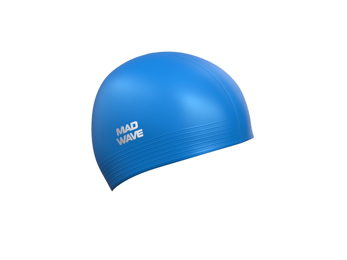 Touca de banho MAD WAVE Solid Unissexo (Tamanho Único - Azul)