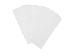 100 Hojas De Cartulina Gruesa Blanca 315gsm 16x6cm Para Postales, Invitaciones Y Scrapbooking