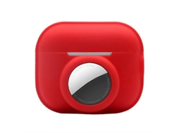 Capa Protetora De Silicone 2 Em 1 À Prova De Choque Para Airpods Pro 2 / Airtag.