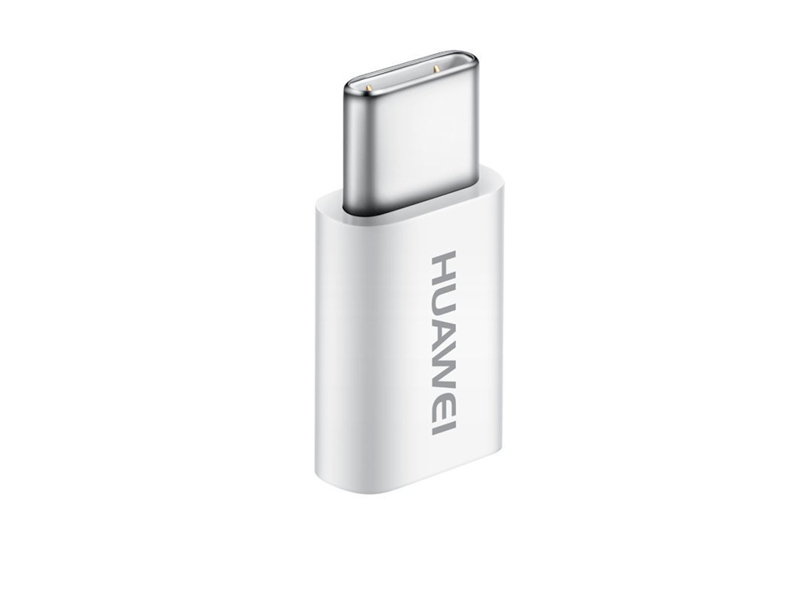 Adaptador HUAWEI MicroUSB para Tipo C Branco