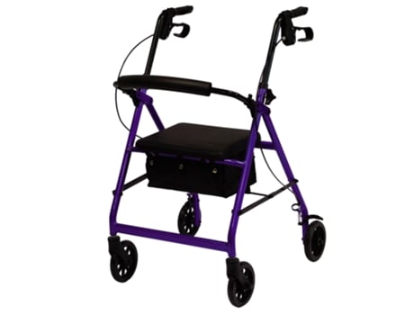 Andarilho Rollator HERDEGEN Dobrável com Rodas Travões Especial Artrite