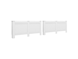 Radiator Cover, Radiator Covers Vidaxl Branco Mdf (172 X 19 X 81.5 Cm)