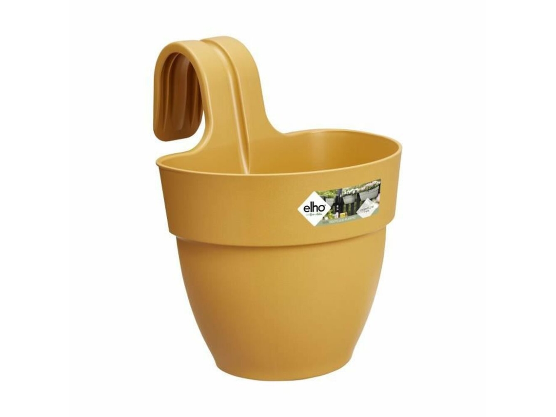 Vaso Elho Vibia 24,1 X 20,5 X 26,5 Cm Amarelo