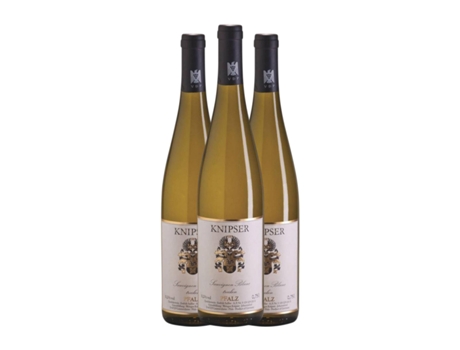 Vinho branco KNIPSER Sauvignon Branca Seco Pfälz (0.75 L - 3 Unidades)