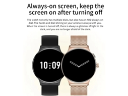 Smartwatch V89 1,43 Polegadas Amoled Saúde Feminina Bluetooth Chamadas Interface De Usuário Elegante Yizhood (prata)
