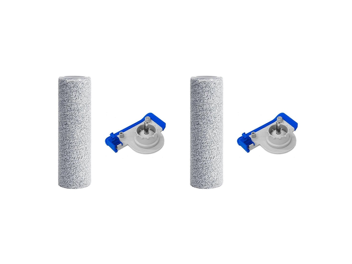 2x Roller Brush Cap and Roller Mop for Ecovacs Deebot X9 Pro Omni / X9 Pro Vacuum