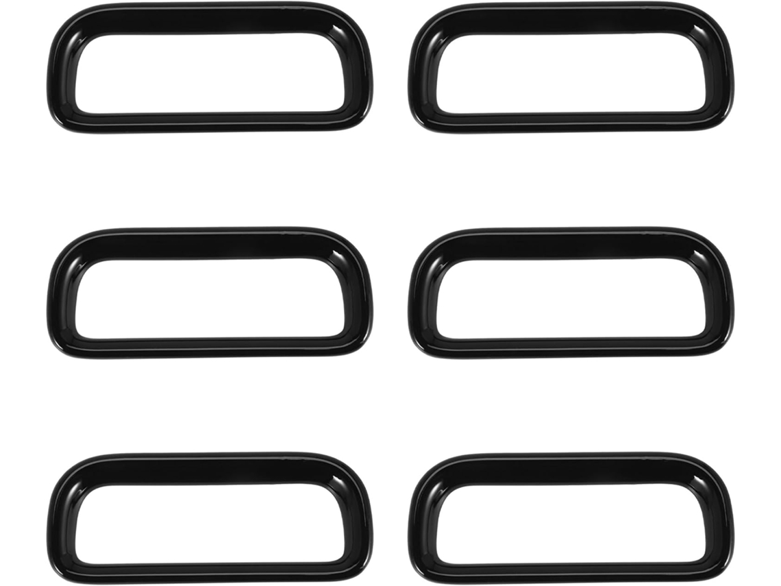 Conjunto De 6 Molduras Para Luzes Emergência Vezel V 2021 2022, Pretas