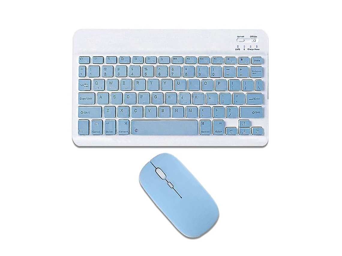 Combinação De Teclado E Mouse Para Ipad, Teclado Sem Fio Bluetooth VONKELIOS