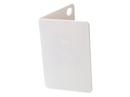 Tábua De Corte Plástico Dobrável, Arroz Nórdico Branco, 20x12,5x0,8cm, Cortar Frutas Portátil Para Acampamento Ao Ar Livre