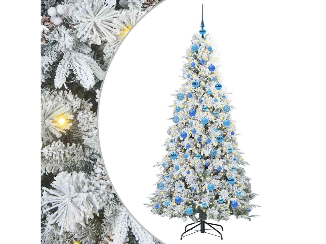 Decoração De Natal Vidaxl Verde Plástico (180 Cm)