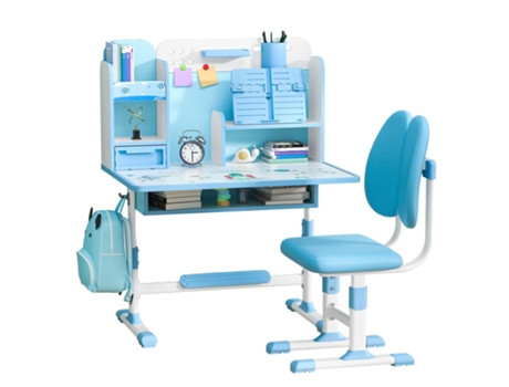 Secretária De Madeira 2 Gavetas Louis Happy Garden