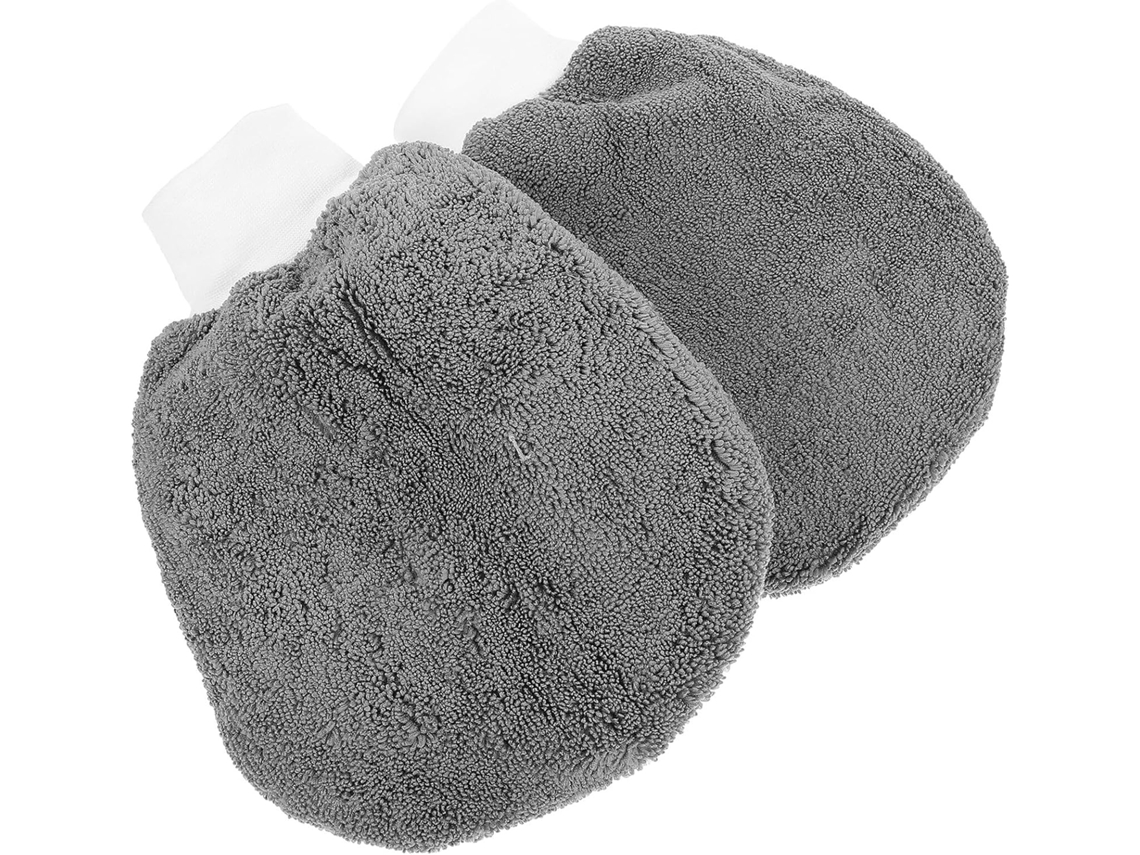 Conjunto De 2 Panos De Microfibra Grossos Para Limpeza Externa E De Carros.
