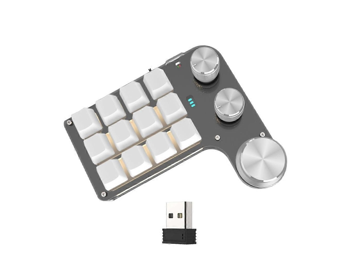 Mini Teclado Mecânico Para Jogos Com 12 Teclas Macro Personalizadas, Copiar E Colar. Everley891
