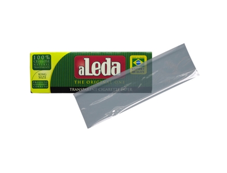 Papel Transparente Aleda King Size 110mm Super Fino