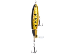 Lure (floating Bionic Spiral Tail Design) Lure Surface Tractor Spiral Tail Pencil 11cm16g Floating Bionic Hard Bait Fake Bait Lure (laser Gold)