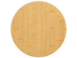 Vidaxl Tampo De Mesa Ø50x1,5 Cm Bambu