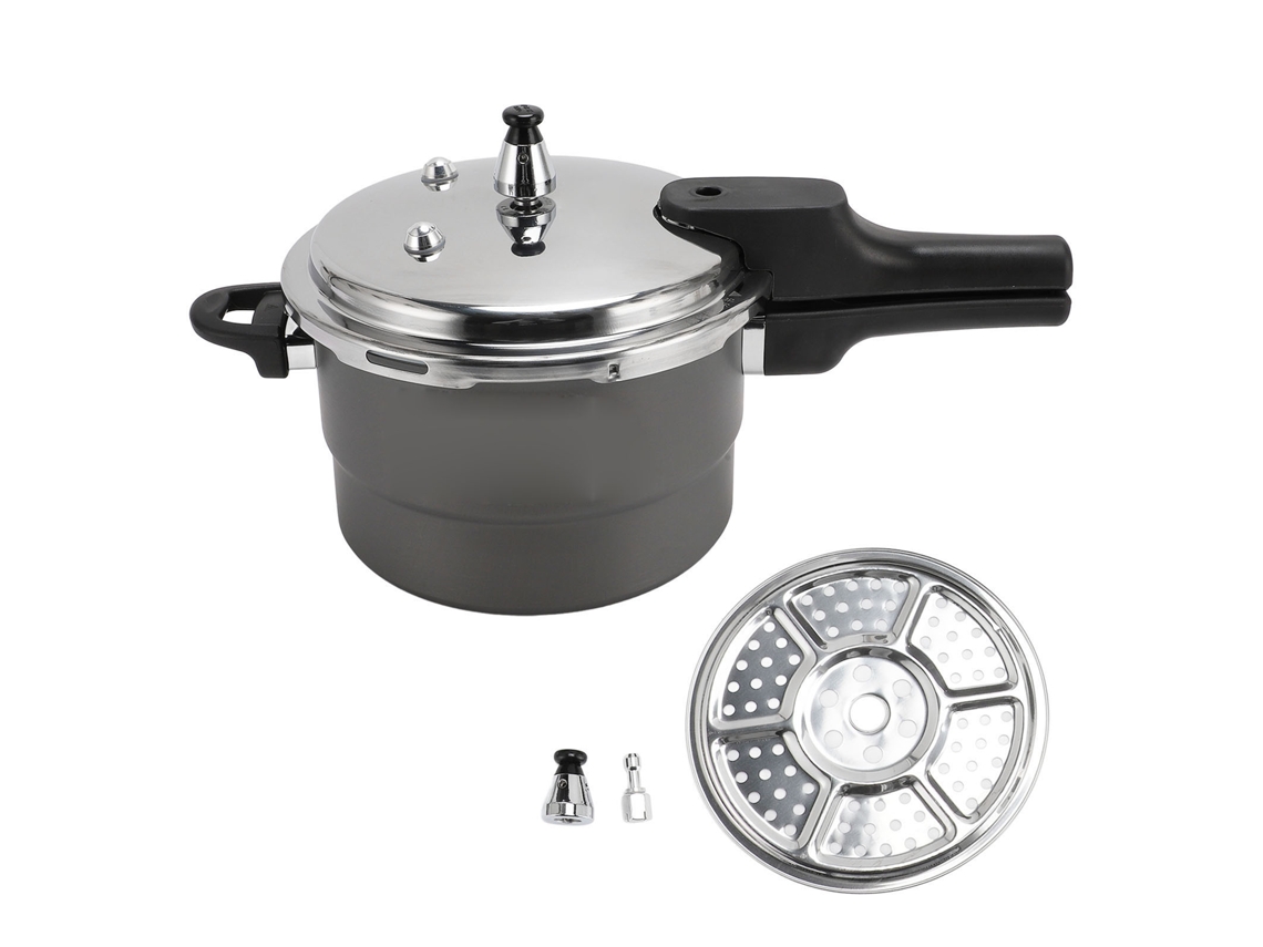 Panela de Pressão Grande, 22cm, Aço Inoxidável | S/MARCA