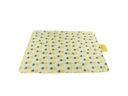 Manta De Piquenique Plegable De Oxford Suave Extra Grande Alfombra De Arena Para Praia Camping Trekking Viagem Exterior Amarela
