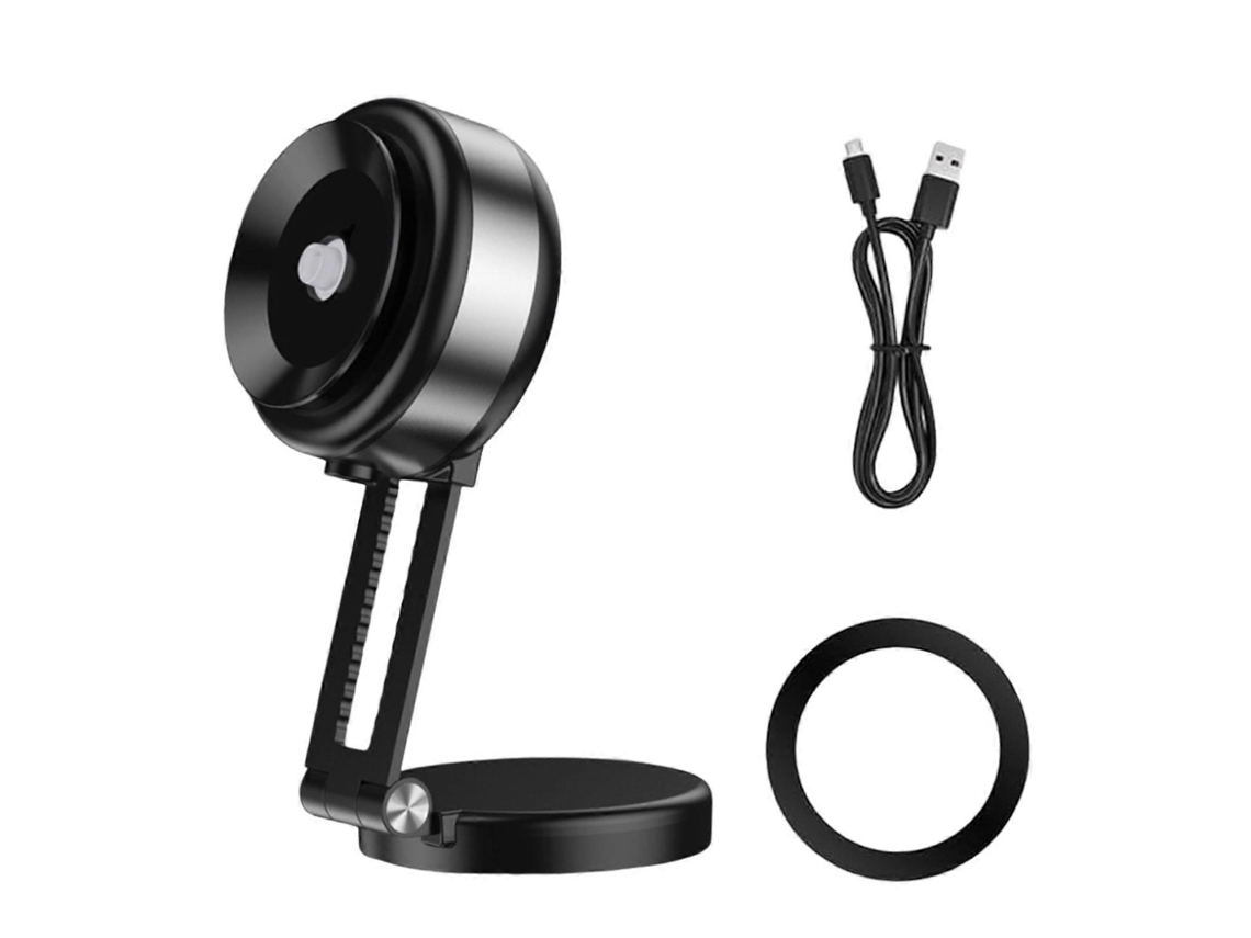 Suporte Elétrico A Vácuo Com Ventosa Magnética Para Celular, Suporte Ajustável Para Celular No Chuveiro.