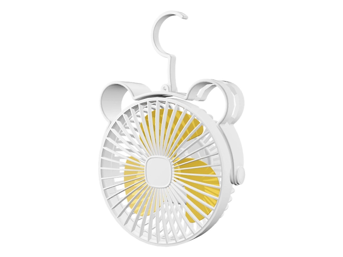 Ventilador De Mesa Recarregável, Portátil Para Resfriamento, Mesa/teto, V Erão Com 3 Velocidades.