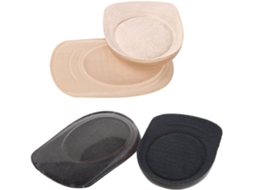 Pares De Calcanheiras Gel Silicone Para Alívio Da Dor Ciática E Lombar, Ideais Para Tênis E Sapatos Baixos