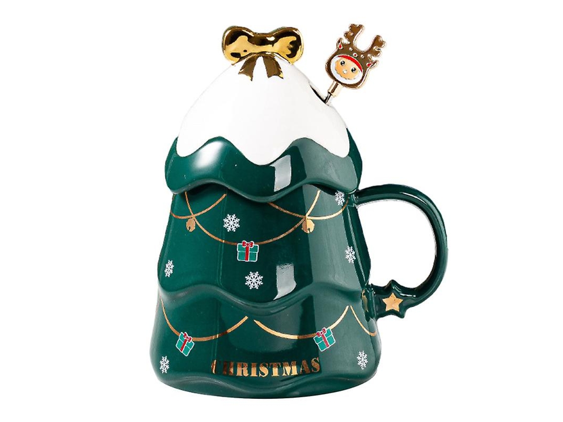 1 Conjunto De Copo De Cerâmica De Natal