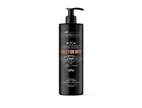 Gel De Limpeza Refrescante E Purificante Barber Edition Bielenda Only For Men, 190g
