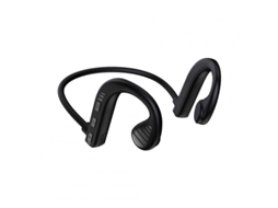 Auriculares Bluetooth de Condução Óssea 5.2 À Prova D'Água Estéreo À Prova de Suor Sem Fio W10 Preto
