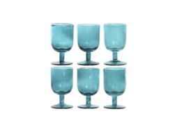 Conjunto De Copos Em Casa Esprit Turquesa Cristal De 300 Ml (6 Unidades)